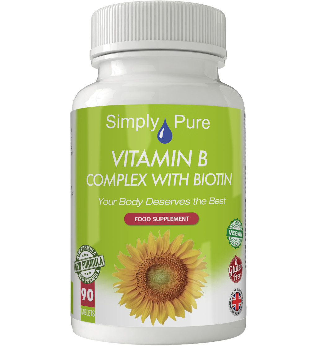Vitamin B Complex - New formula with increased Biotin